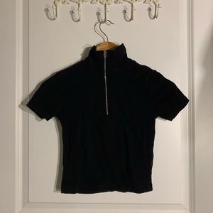 Brandy Melville Zip Up T-shirt